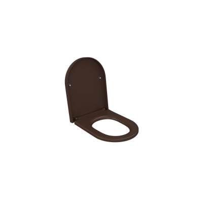 Bocchi Pure S Klozet Kapağı Mat Kahve - 2