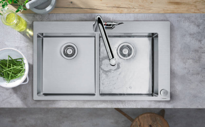 HansGrohe S71 S711 - F765 Ankastre Eviye 370/370 - 43303800 - 2