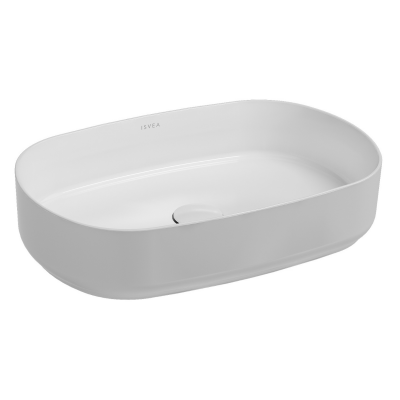 İsvea Infinity Çanak Lavabo Mat Beyaz, 55 Cm - 1